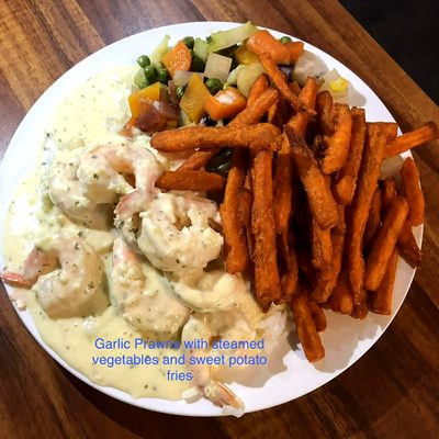 Garlic Prawns