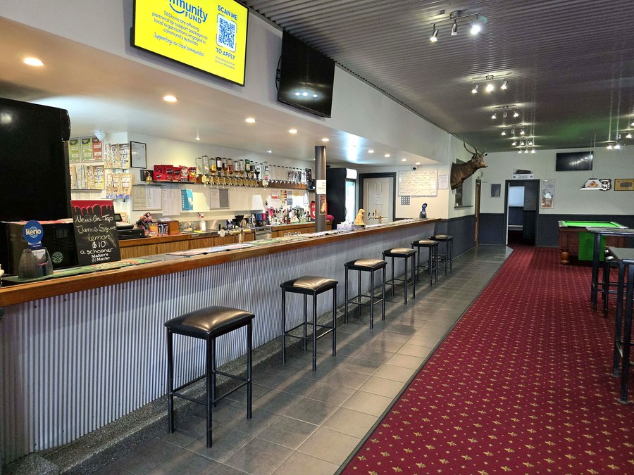 The dining room at The Top Pub Rosebery