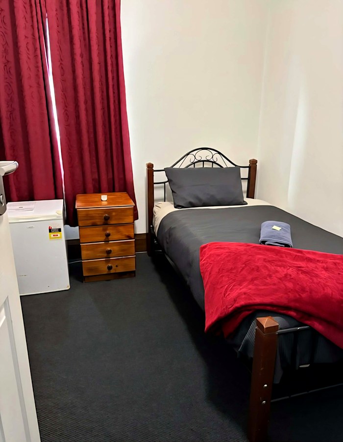 Standard single room at The Top Pub Rosebery