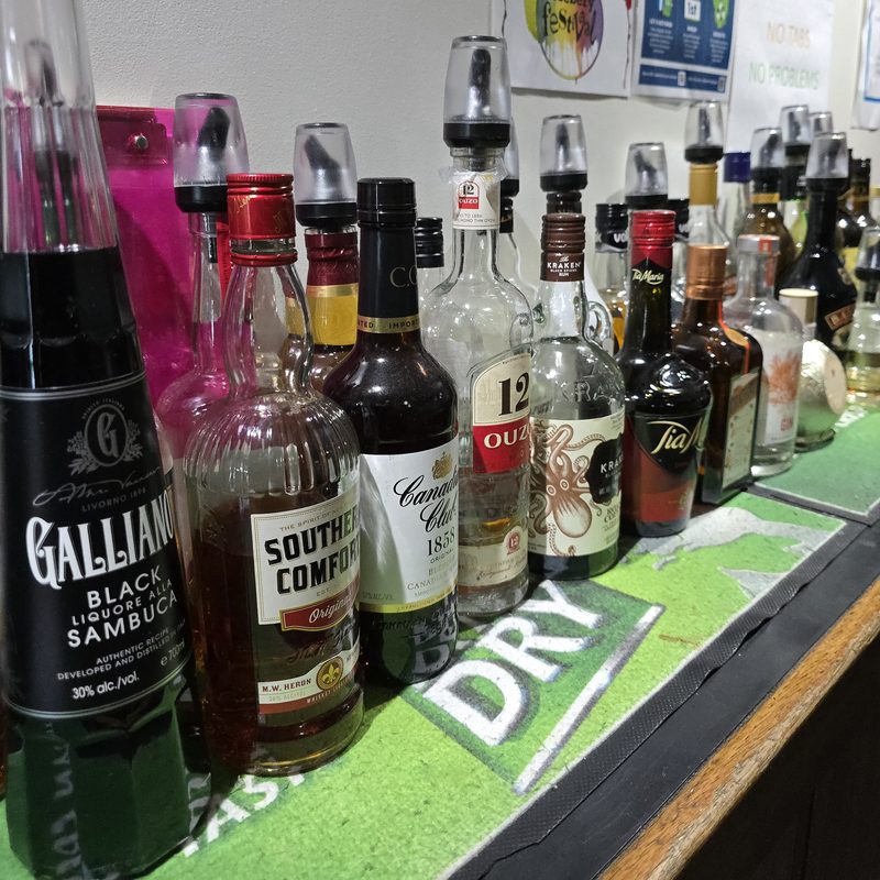 Spirits at The Top Pub Rosebery