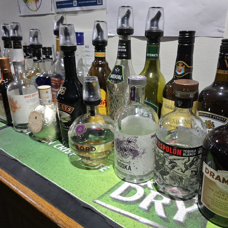 Spirits at The Top Pub Rosebery