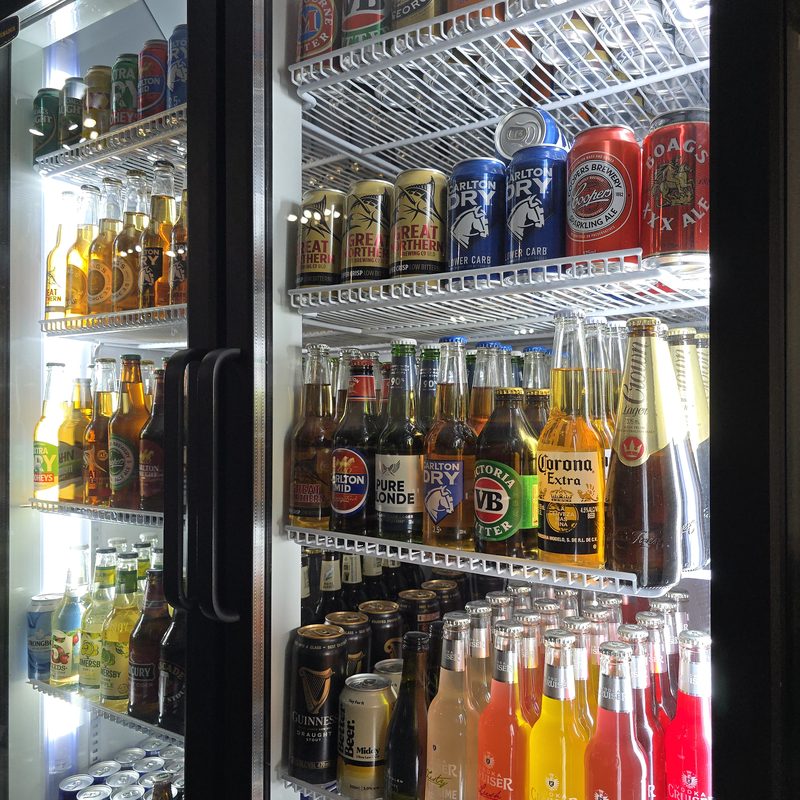 Beer Fridge at The Top Pub Rosebery