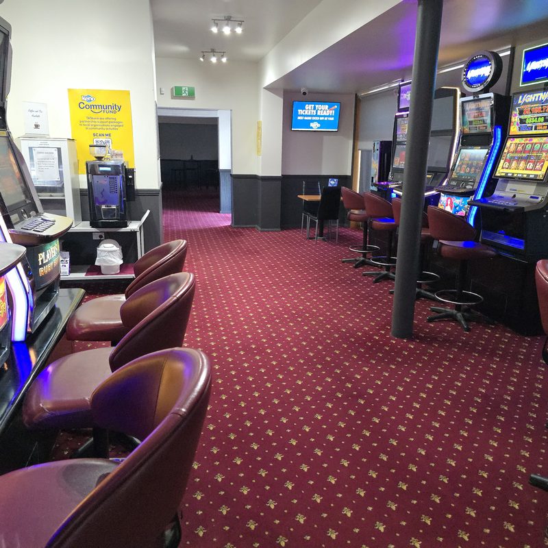 Gaming Lounge — Poker Machines at The Top Pub Rosebery